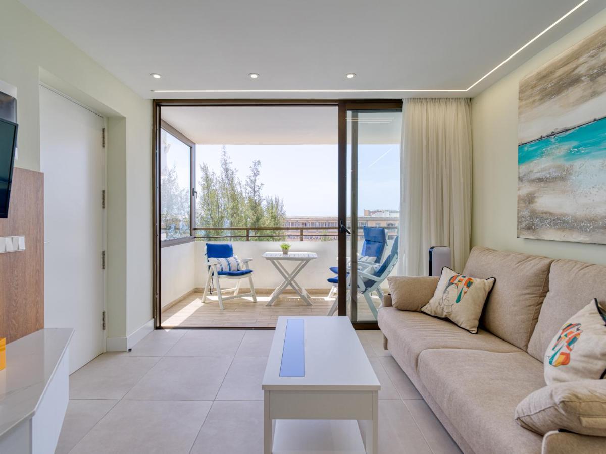 Precioso apartamento en 1ª línea de mar San Agustín Exterior foto
